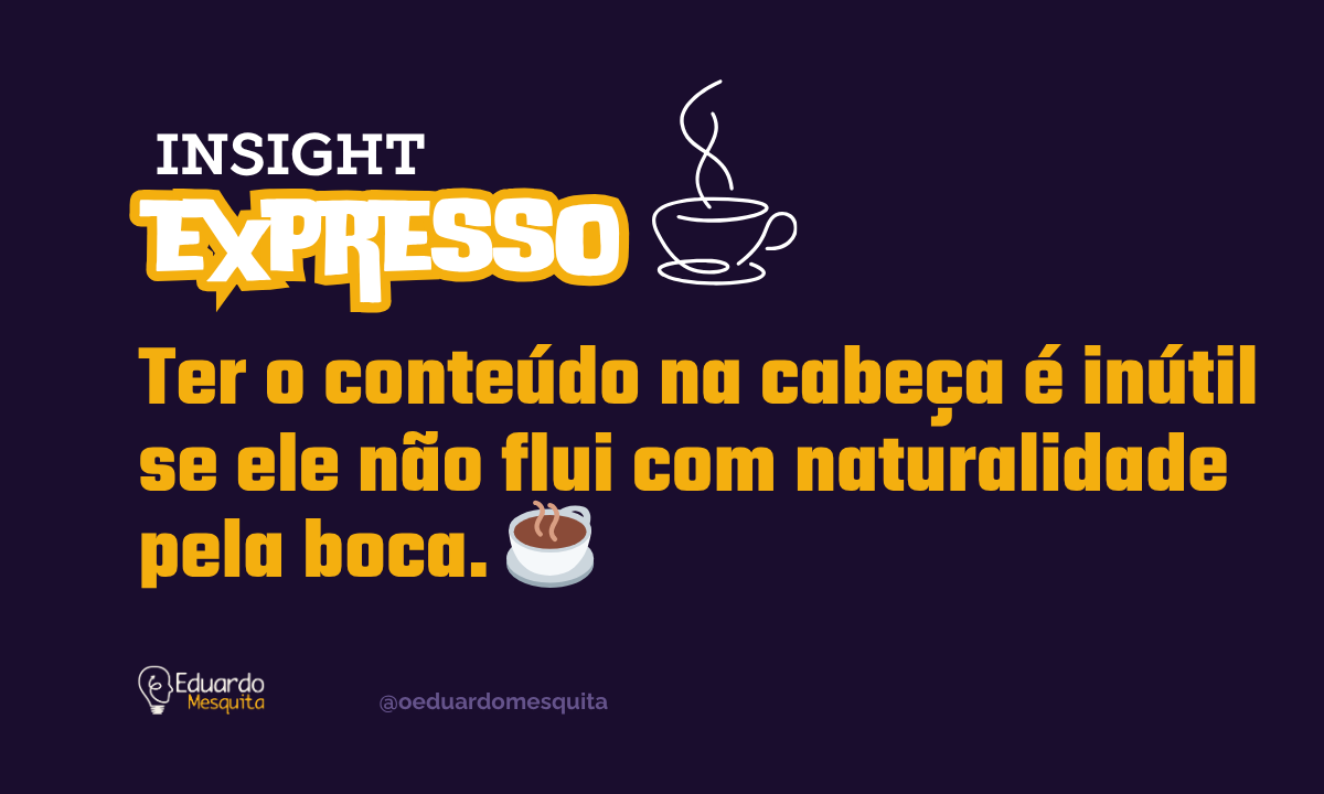 Do Conhecimento à Performance: Por que Saber o Conteúdo Não Garante a sua Oratória?