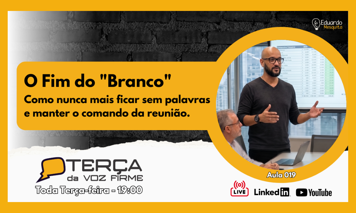 Como acabar com o medo do branco em reuniões: O guia definitivo